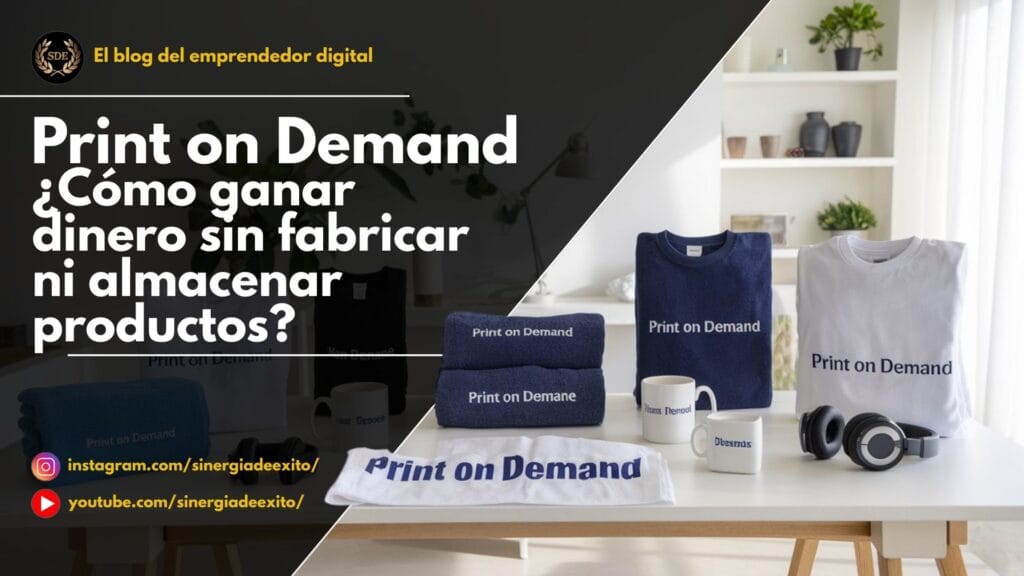 Portada del artículo "De cero a ingresos online gracias al Print on Demand".
