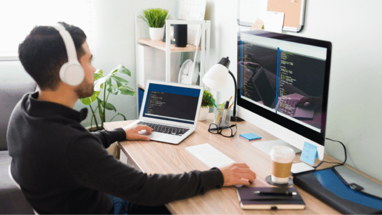 Portada del artículo "Cómo trabajar remoto sin experiencia en plataformas seguras"