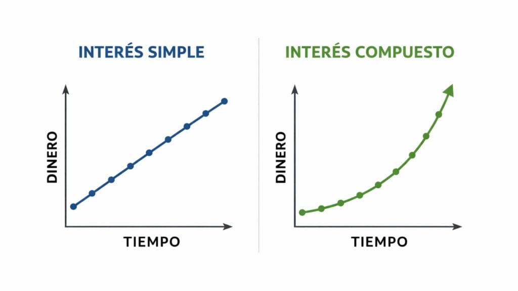 Interés simple vs interés compuesto
