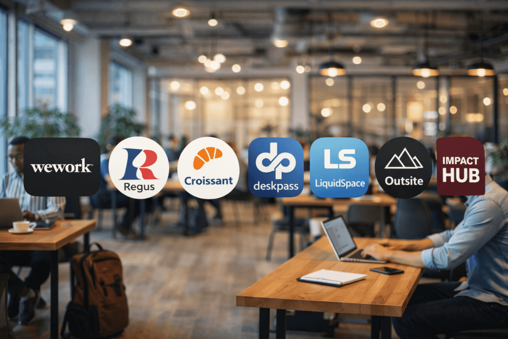 apps de espacios de trabajo remoto y apps de coworking para nómdas digitales