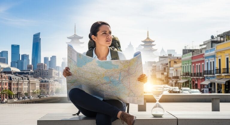 Portada del artículo "Destinos top para nómadas digitales Asia, Europa y Latinoamérica comparados"