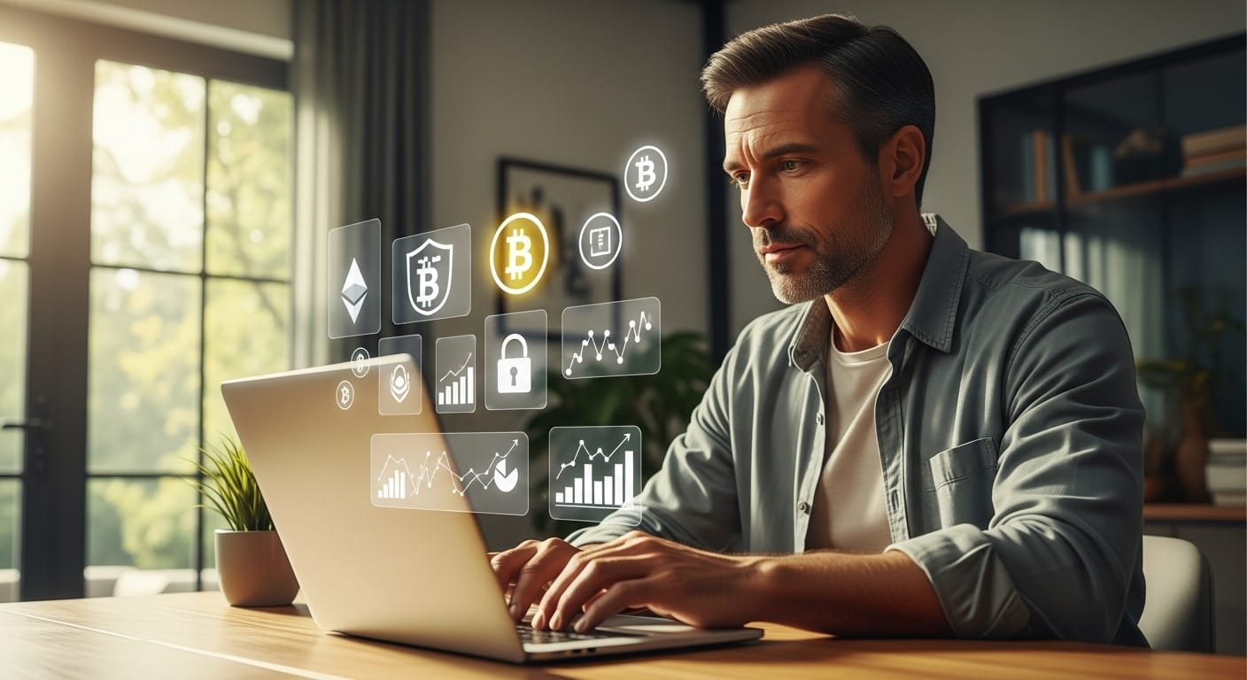 Portada del artículo "Plataformas para comprar criptomonedas y gestionar con seguridad"